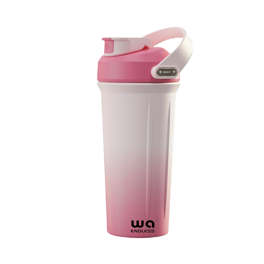 WAENDLESS Stainless Steel Shake bottle